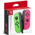 Комплект джойконов для Nintendo Switch (оригинал, зеленый, розовый), 1029638, Nintendo